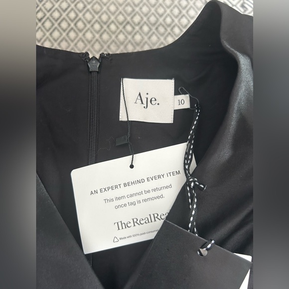 NWT Aje Allegro Bon Bon Ruffle Mini Dress - Size US 10 - Picture 10 of 11